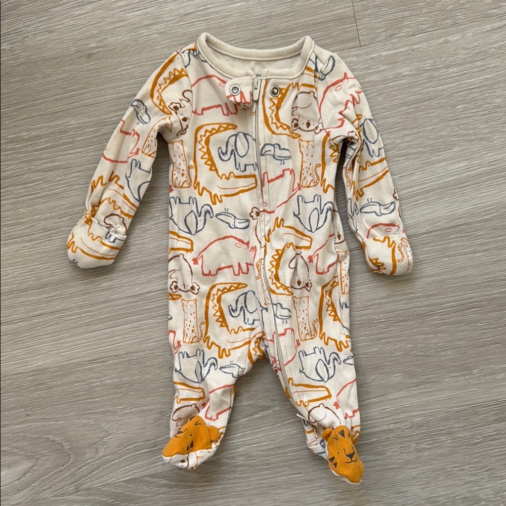 Kids Animal Print One Piece